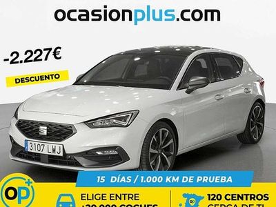 Usado Seat Leon FR 150 CV (110 kW) 2022 Blanco Utilitario