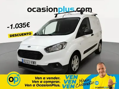 Usado Ford Transit Trend 100 CV (73 kW) 2019 Blanco Berlina