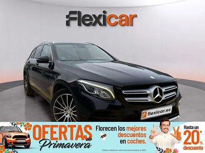 Usado Mercedes GLC220 170 CV (125 kW) 2016 Negro SUV