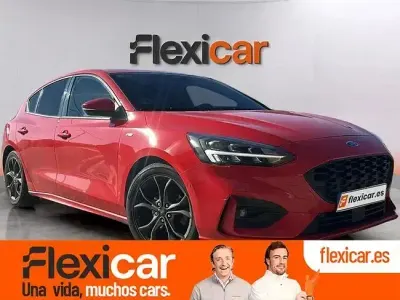 Käytetty Ford Focus ST-Line 125 HP (91 kW) 2018 Punainen