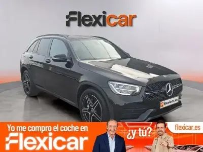 Usado Mercedes GLC200 163 CV (119 kW) 2020 Negro SUV