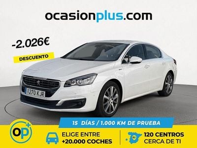 Blanco Usado 2018 Peugeot 508 GT-line Berlina | 13.050 € (Precio justo)