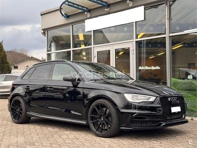 Usado Audi S3 Sport 300 CV (220 kW) 2014 Negro Berlina