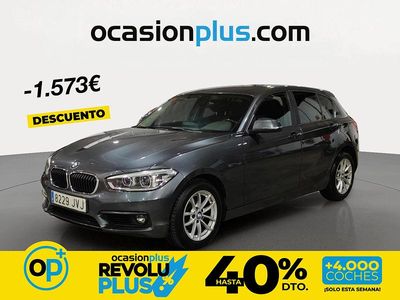 Usado BMW 118 150 CV (110 kW) 2016 Gris Utilitario