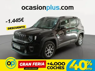 Usado Jeep Renegade Limited 120 CV (88 kW) 2021 Negro SUV