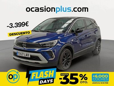 Usado Opel Crossland X GS Line 110 CV (80 kW) 2021 Azul SUV