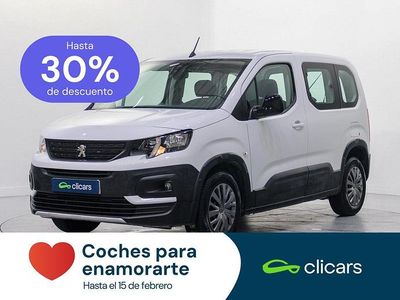 Usado Peugeot Rifter Active 100 CV (73 kW) 2022 Blanco Monovolumen