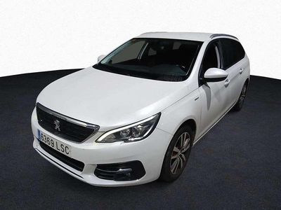 Usado Peugeot 308 SW Style 131 CV (96 kW) 2021 Blanco Familiar