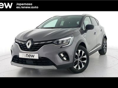 Usado Renault Captur Techno 90 CV (66 kW) 2024 Gris casiopea con techo negro brillante SUV