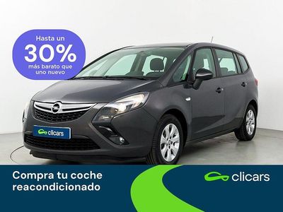Usado Opel Zafira Tourer Expression 130 CV (95 kW) 2014 Gris / plata Monovolumen