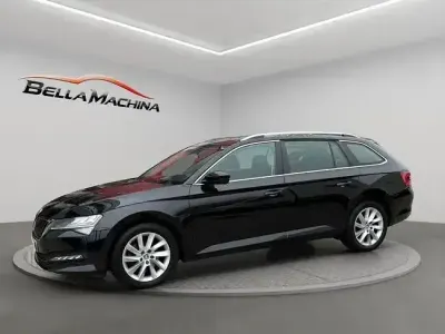 Begagnad Skoda Superb Ambition 150 HK (110 kW) 2022 Svart Kombi