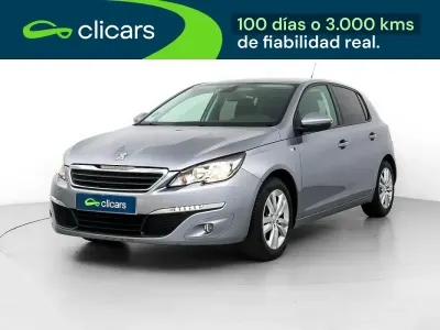 Usado Peugeot 308 Style 130 CV (95 kW) 2017 Gris / plata Berlina