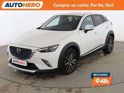 Blanco Usado 2016 Mazda CX-3 Luxury SUV | 14.199 € (Precio justo)