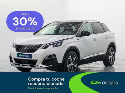 Usado Peugeot 3008 GT-line 130 CV (95 kW) 2018 Blanco SUV