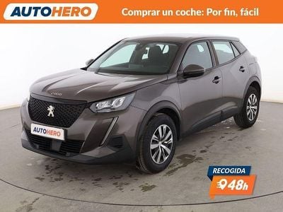 Usado Peugeot 2008 Active 101 CV (74 kW) 2020 Gris SUV