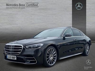 Gris grafito Usado 2024 Mercedes S350 AMG line Berlina | 92.900 € (Caro)