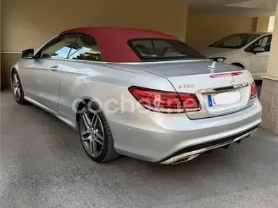 Usado Mercedes E350 252 CV (185 kW) 2014 Gris / plata Descapotable