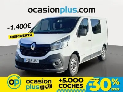 Usado Renault Trafic 125 CV (91 kW) 2016 Blanco Monovolumen