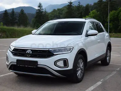 Usado VW T-Roc Life 110 CV (80 kW) 2022 Blanco SUV