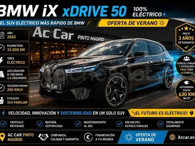 Usado BMW iX 384 kW (523 CV) 2022 Eléctrico SUV