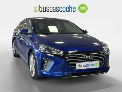 Usado Hyundai Ioniq 141 CV (103 kW) 2018 Azul Utilitario