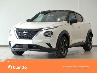 Usado Nissan Juke N-Connecta 143 CV (105 kW) 2022 Lunar white + midnight black metalizado SUV