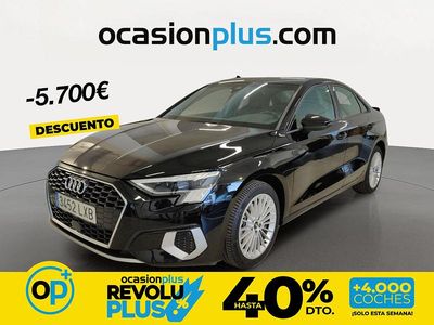 Usado Audi A3 Advanced Plus 150 CV (110 kW) 2022 Negro Berlina