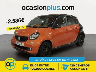 Usado Smart ForFour Passion 71 CV (52 kW) 2016 Naranja Utilitario
