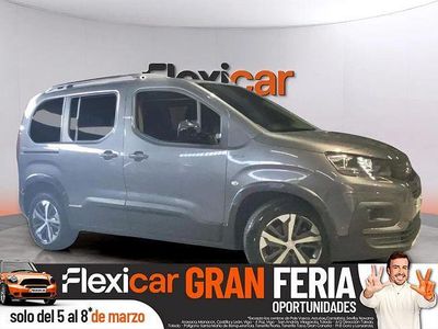 Usado Peugeot Rifter GT-line 130 CV (95 kW) 2018 Gris Monovolumen