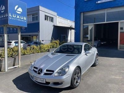 Usado Mercedes SLK200 163 CV (119 kW) 2006 Gris / plata Descapotable