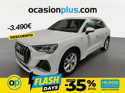 Usado Audi Q3 S-Line 150 CV (110 kW) 2019 Blanco SUV