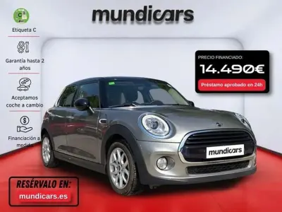 Usado Mini Cooper D 116 CV (85 kW) 2018 Gris Utilitario