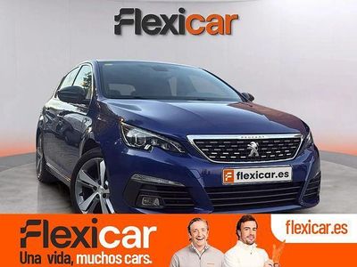 Usado Peugeot 308 GT-line 130 CV (95 kW) 2020 Azul Berlina