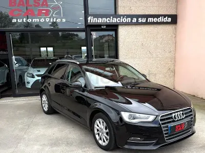 Usado Audi A3 S-Line 110 CV (80 kW) 2015 Negro Berlina