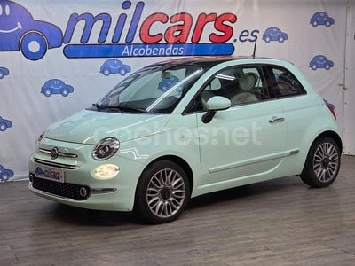 Usado Fiat 500 Lounge 69 CV (50 kW) 2016 Azul Berlina