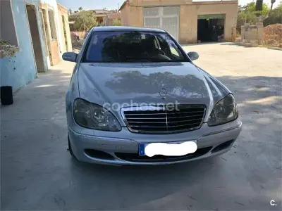Usado Mercedes S320 204 CV (150 kW) 2004 Blanco Berlina
