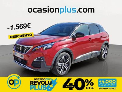 Usado Peugeot 3008 GT-line 120 CV (88 kW) 2017 Rojo SUV