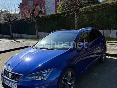 Usado Seat Leon ST FR 150 CV (110 kW) 2019 Azul Familiar
