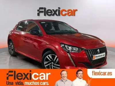 Usado Peugeot 208 Allure 100 CV (73 kW) 2023 Rojo Utilitario