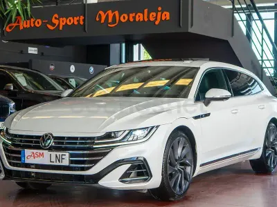 Usado VW Arteon R-line 200 CV (147 kW) 2021 Blanco Familiar