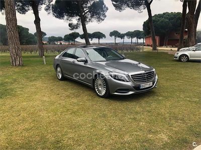 Usado Mercedes S350 258 CV (189 kW) 2015 Gris / plata Berlina