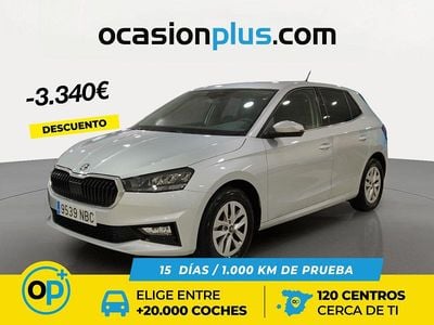 Usado Skoda Fabia Selection 115 CV (84 kW) 2025 Gris Berlina