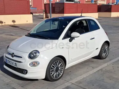 Usado Fiat 500 Lounge 69 CV (50 kW) 2018 Blanco Berlina