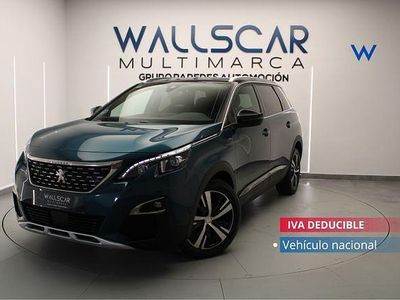 Usado Peugeot 5008 GT-line 130 CV (95 kW) 2019 Verde Monovolumen