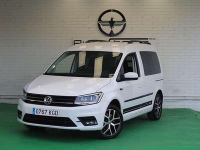 Usado VW Caddy 150 CV (110 kW) 2017 Blanco Monovolumen