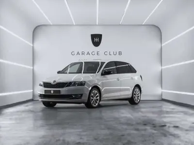 Usado Skoda Rapid Ambition 95 CV (69 kW) 2018 Blanco Utilitario