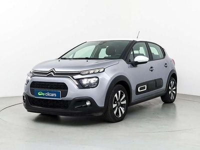 Usado Citroën C3 Feel 82 CV (60 kW) 2021 Plateado Utilitario