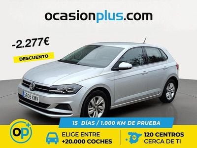 Usado VW Polo Advance 95 CV (69 kW) 2019 Gris Utilitario