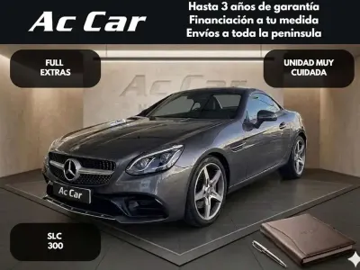 Usado Mercedes SLC200 AMG 389 CV (286 kW) 2019 Gris Descapotable