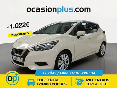 Blanco Usado 2019 Nissan Micra Acenta Utilitario | 11.250 € (Precio justo)